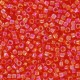 Toho Treasure beads 11/0 Transparent-Rainbow Lt Siam Ruby TT-01-165